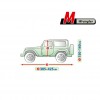 Funda para coche Optimal Garage M Wrangler