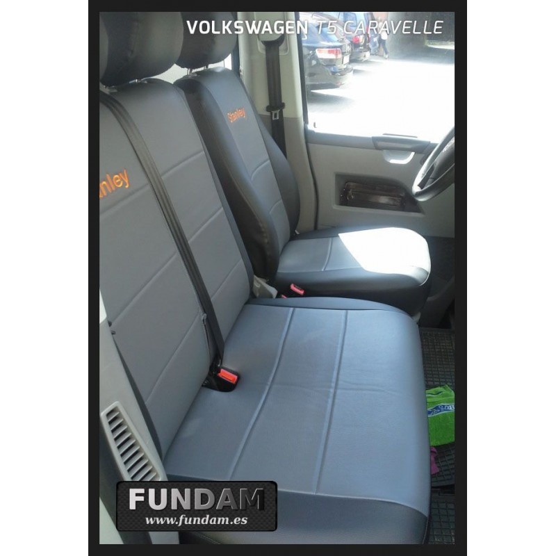 medida fundas para asientos 2er banco 2 serie Milano/BE/antracita VW t5 Transporter/carav 