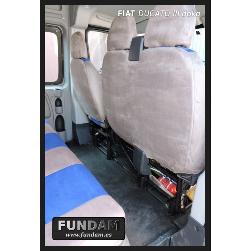 Fundas Asiento Cuero N/c Fiat Ducato Minibus