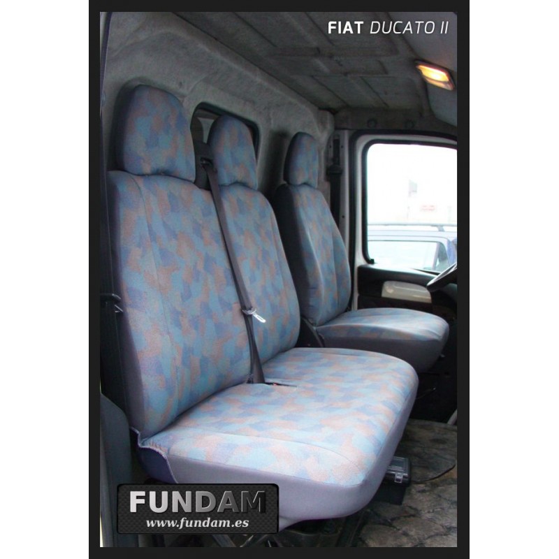  Fundas de asiento a medida Tailor Made 2+1 pre FIAT DUCATO IV  (2014→)