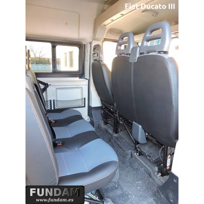 Fundas Asiento Cuero N/c Fiat Ducato Minibus