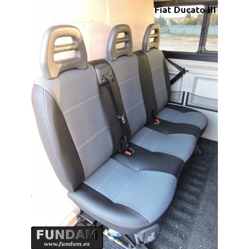  Fundas de asiento a medida Elegance FIAT DUCATO III 1+1  (2006-2014)