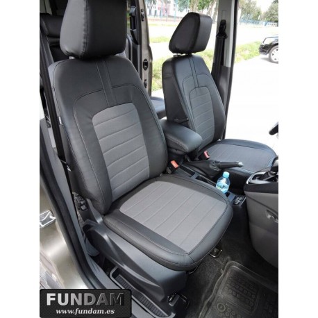 Ya referencias fundas para asientos para ford Tourneo Connect courier Custom gris 1+1+3 sede 
