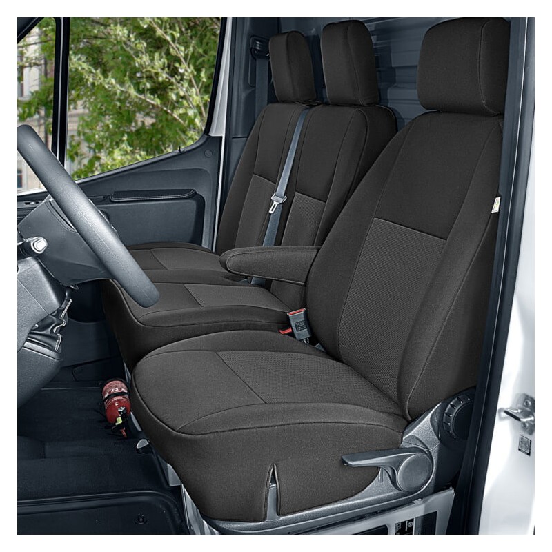 Funda para asiento de coche, accesorio Interior para camión, Sprinter  316cdi w903, Fiat Ducato 230, vw transporter T-4, 1 + 2 - AliExpress