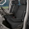 Fundas a medida para 3 asientos delanteros (asiento doble con mesita) - Volkswagen T6