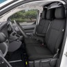 Fundas a medida para asientos delanteros 1+2+Table - Citroen Jumpy III, Opel Vivaro C, Peugeot Expert III, Toyota ProAce II