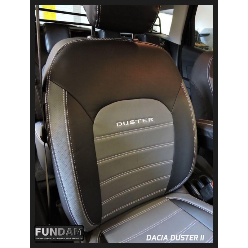 Dacia Duster 2ª Generación. Funda de asiento naranja compatible