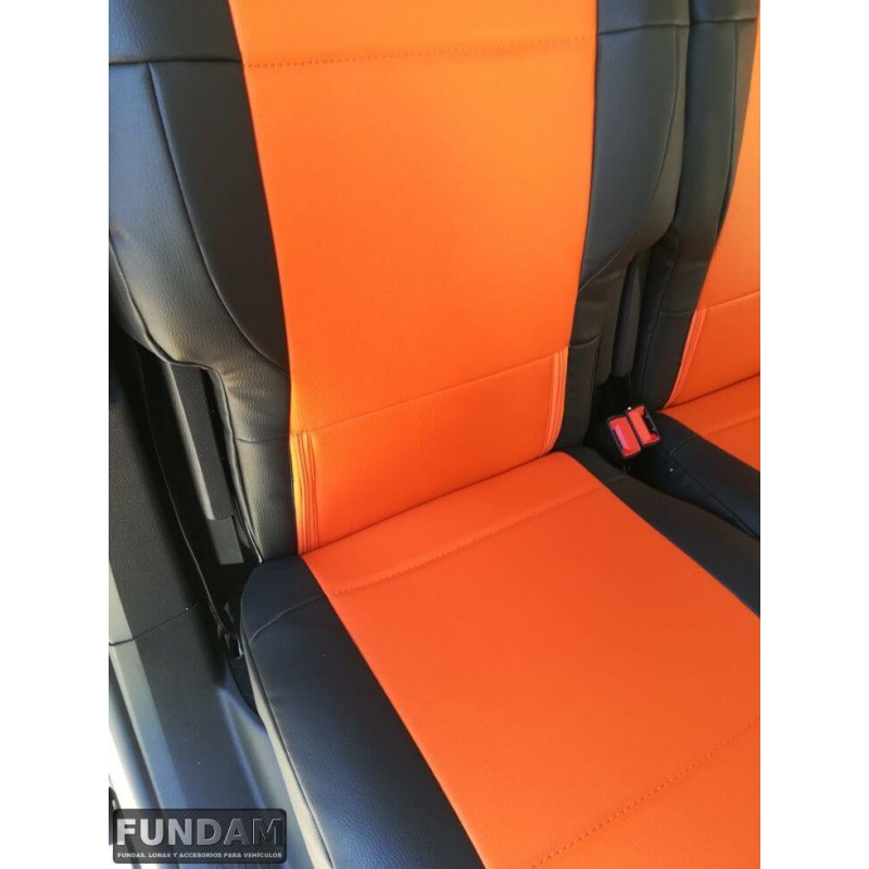 Fundas de asientos hechas a medida para Citroen Berlingo II XTR Furgoneta  (2008-2018) - Auto-Dekor - Elegance - P-4 P-4